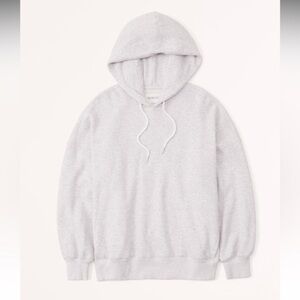 Abercrombie & Fitch Cropped Gray Hoodie